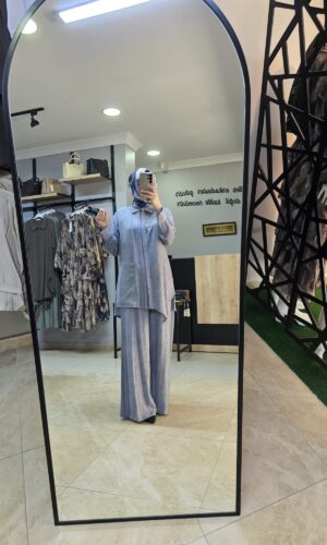 FTZ FİLE DETAYLI GRİ TAKIM