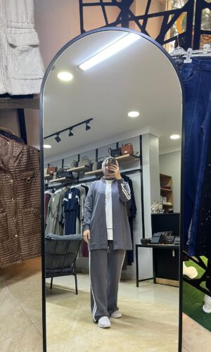 GRİ 3'LÜ TAKIM