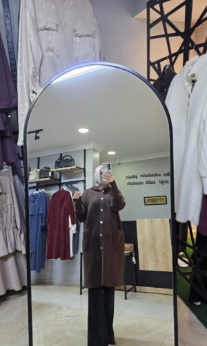 ANGORA HIRKA KAPŞONLU KAHVE